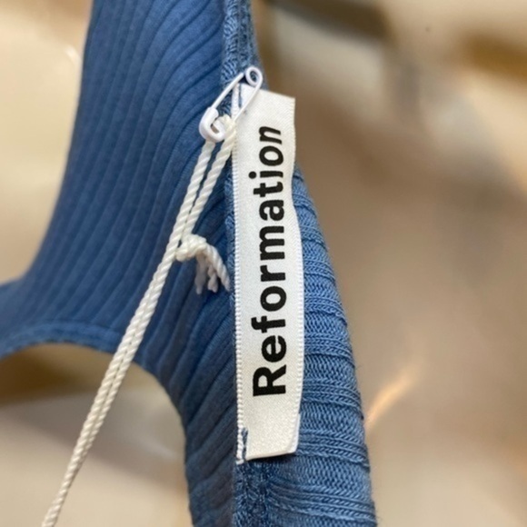 Reformation Candice In Morning Glory
 Dress - Picture 5 of 9